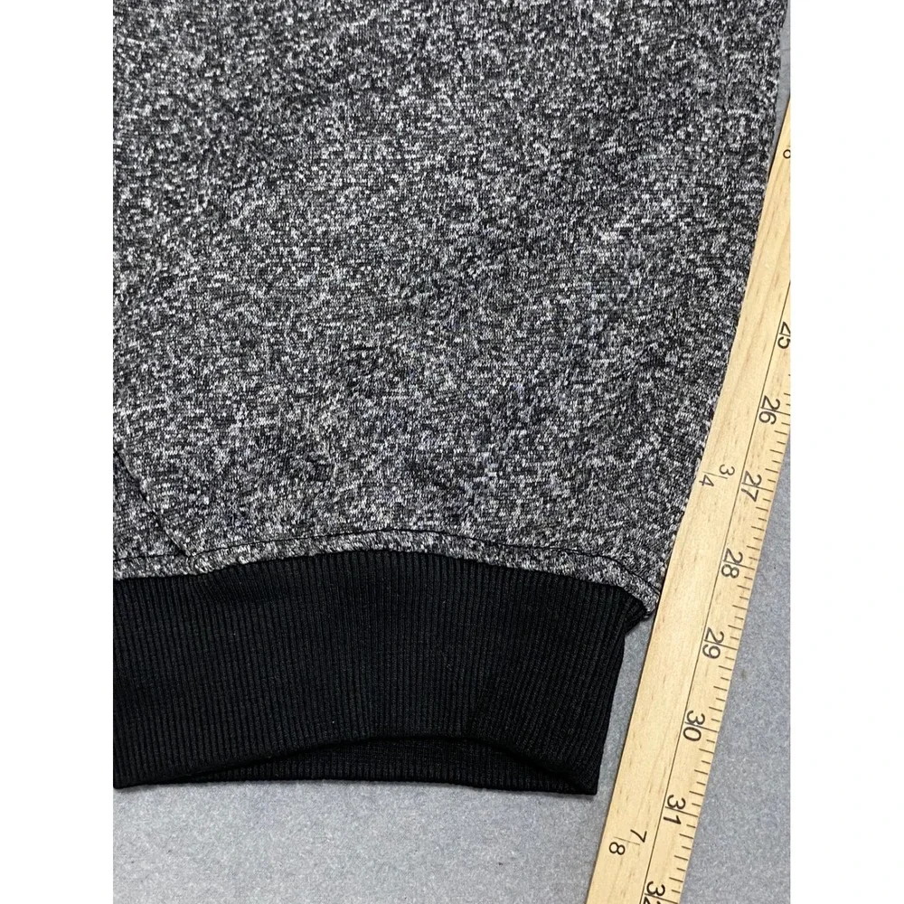 Southpole Mens Big and‎ Tall Jogger Sweatpants Marled Grey Black Fleece 5XB NEW